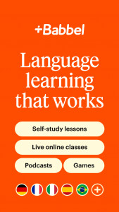 اسکرین شات برنامه Babbel: Language Learning 1