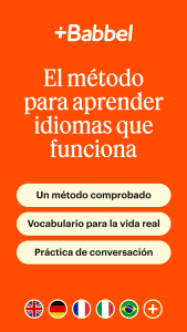 اسکرین شات 1 برنامه Babbel: Aprender idiomas