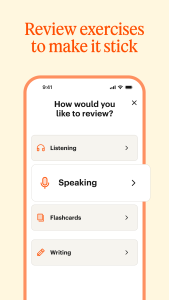 اسکرین شات 6 برنامه Babbel: Language Learning
