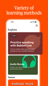 اسکرین شات برنامه Babbel: Language Learning 5