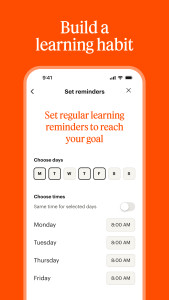 اسکرین شات 7 برنامه Babbel: Language Learning