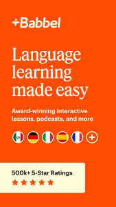 اسکرین شات 1 برنامه Babbel - Learn Languages