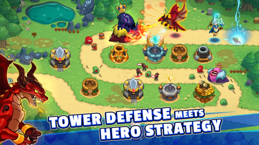 اسکرین شات بازی Realm Defense: Hero Legends TD 1