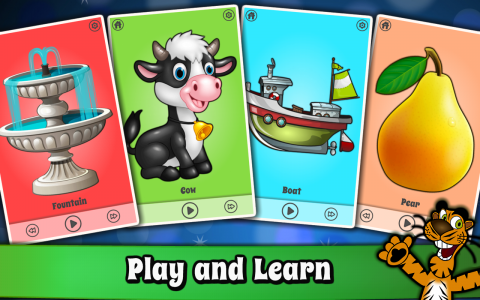 اسکرین شات بازی Word learning for Baby Games 2