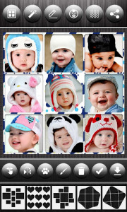 اسکرین شات برنامه Baby Photo Collage Editor 2