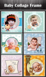 اسکرین شات برنامه Baby Photo Collage Editor 4