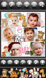 اسکرین شات برنامه Baby Photo Collage Editor 5