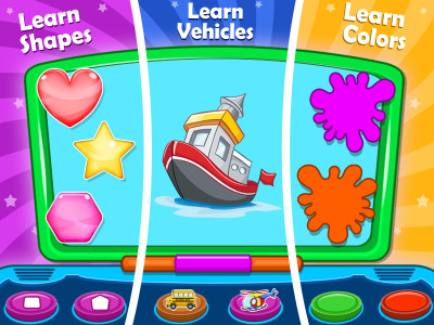اسکرین شات 6 بازی Kids Computer - Learn And Play