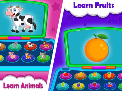 اسکرین شات 2 بازی Kids Computer - Learn And Play