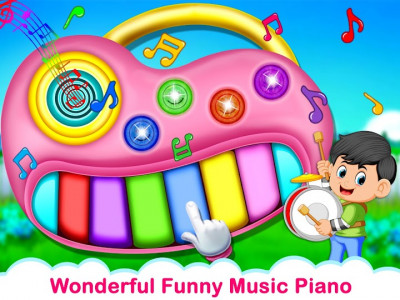 اسکرین شات برنامه Kids Music Piano - Songs & Music Instruments 6
