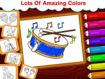 اسکرین شات برنامه Kids Music Instruments - Piano 5