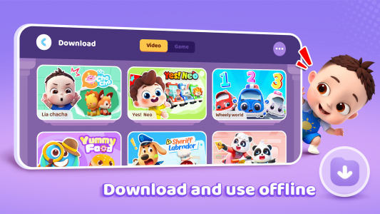 اسکرین شات برنامه BabyBus TV:Kids Videos & Games 3