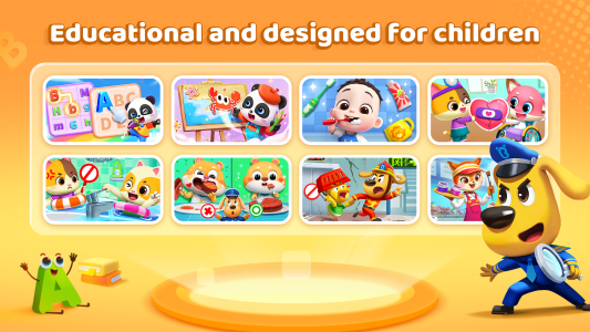 اسکرین شات 5 برنامه BabyBus TV:Kids Videos & Games