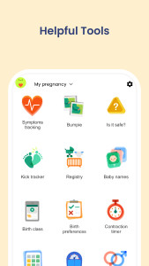اسکرین شات 6 برنامه Pregnancy App & Baby Tracker