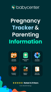 اسکرین شات 1 برنامه Pregnancy App & Baby Tracker