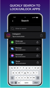 اسکرین شات برنامه AppLock - Fingerprint iOS 16 6