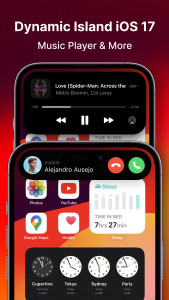 اسکرین شات برنامه Launcher iOS 17 5