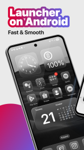 اسکرین شات 2 برنامه Launcher OS™