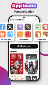اسکرین شات 7 برنامه Launcher OS™