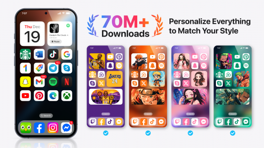 اسکرین شات 1 برنامه Launcher OS™