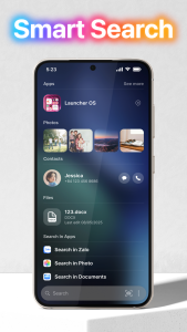 اسکرین شات 2 برنامه Launcher OS™