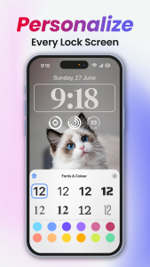 اسکرین شات 5 برنامه Lock Screen OS