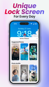 اسکرین شات 6 برنامه Lock Screen OS