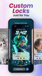 اسکرین شات 4 برنامه Lock Screen OS