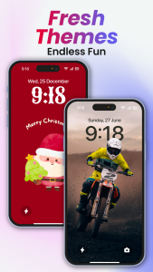 اسکرین شات 7 برنامه Lock Screen OS