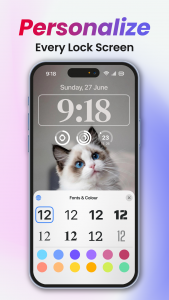 اسکرین شات 5 برنامه Lock Screen OS
