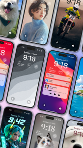 اسکرین شات 2 برنامه Lock Screen OS