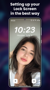 اسکرین شات برنامه Lock Screen OS 7