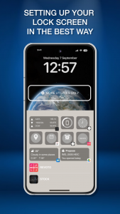 اسکرین شات برنامه Lock Screen iOS 17 6