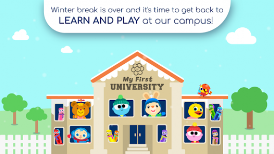 اسکرین شات برنامه My First University: Baby Games, Alphabet & Shapes 8