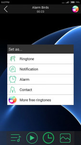 اسکرین شات برنامه Ringtones for Galaxy S7 Edge 4