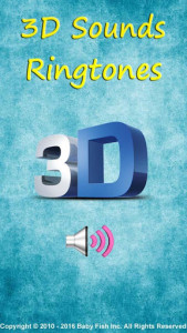 اسکرین شات برنامه 3D Sounds Ringtones 1