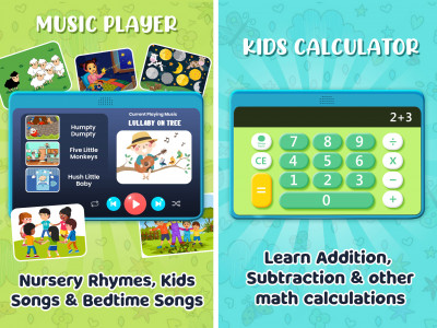 اسکرین شات بازی Baby Learning Tablet Toy Games 7