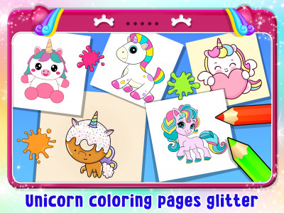 اسکرین شات بازی Baby Unicorn Computer For Kids 8