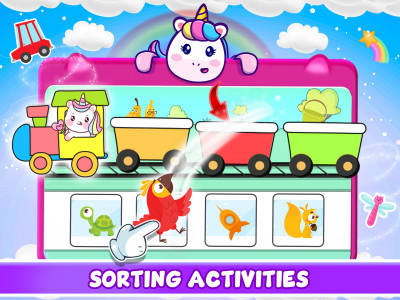 اسکرین شات 5 بازی Unicorn Computer - Girl Games