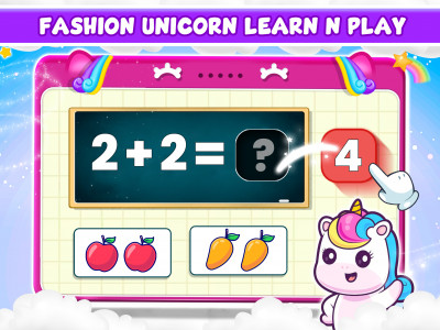 اسکرین شات بازی Baby Unicorn Computer For Kids 6