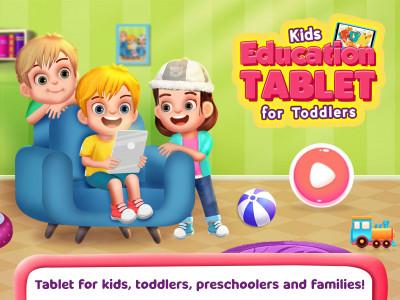 اسکرین شات بازی Baby Learning Tablet Toy Games 1