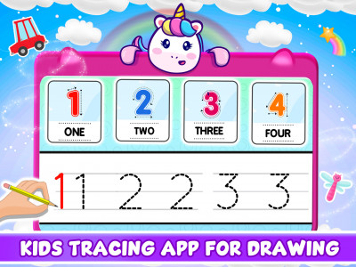 اسکرین شات بازی Baby Unicorn Computer For Kids 5