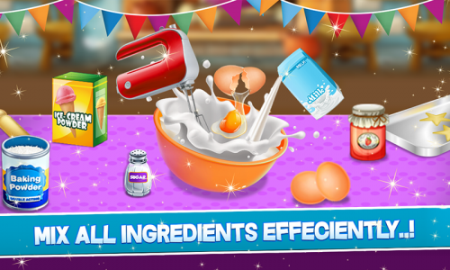 اسکرین شات بازی Ice Cream Cake Game Food Maker 2