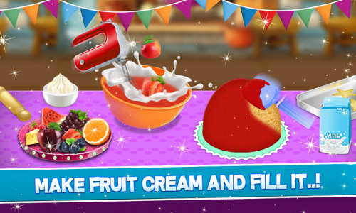 اسکرین شات بازی Ice Cream Cake Game Food Maker 4