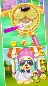 اسکرین شات 4 برنامه puppy newborn babyshower Games
