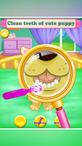 اسکرین شات 3 برنامه puppy newborn babyshower Games