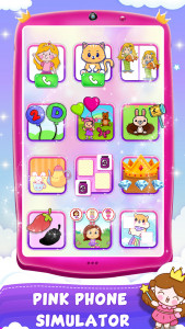 اسکرین شات بازی Princess Phone Game for Girls 1