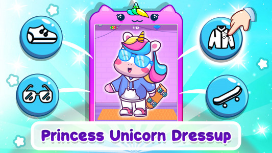 اسکرین شات 4 بازی Unicorn phone mobile toy games