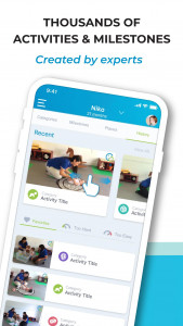 اسکرین شات 2 برنامه BabySparks - Development Activ