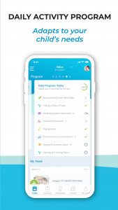 اسکرین شات 3 برنامه BabySparks - Development Activ